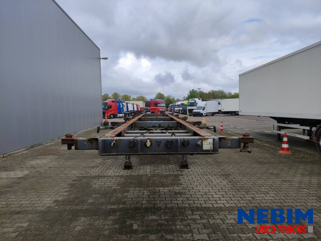 Renders Containerchassis ROC 12.27 CC - 1x40" 1x30" 2x20" - Xe chở container/ Sơ mi rơ moóc hoán đổi thân: hình 4 Renders Containerchassis ROC 12.27 CC - 1x40" 1x30" 2x20" - Xe chở container/ Sơ mi rơ moóc hoán đổi thân: hình 4