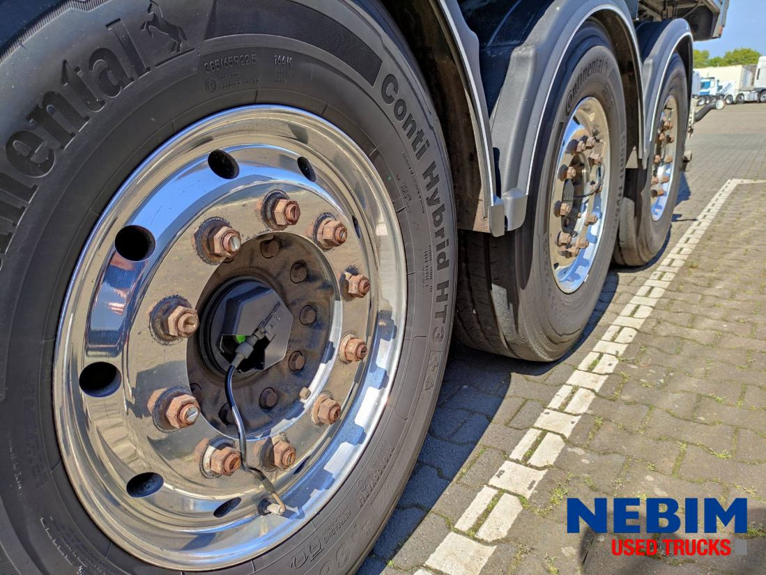 Sơ mi rơ moóc ben Stas S300CX 48m3 - Full ALU - Teflon Floor Plate - Wate R ClEaner: hình 13