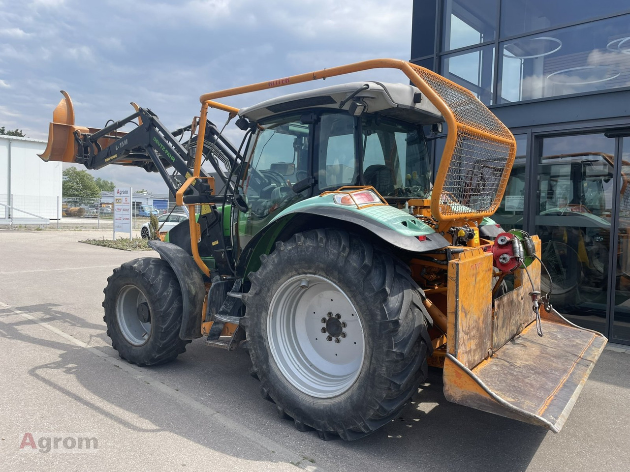 Deutz-Fahr Agrotron K 420 mit Ritter Forst-Umbau - Máy cày: hình 4 Deutz-Fahr Agrotron K 420 mit Ritter Forst-Umbau - Máy cày: hình 4