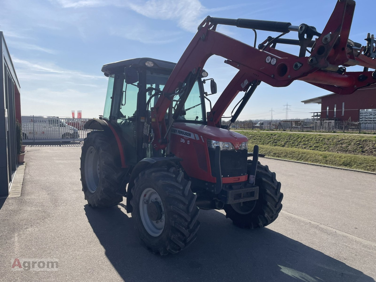 Máy cày Massey Ferguson 3635 A: hình 9