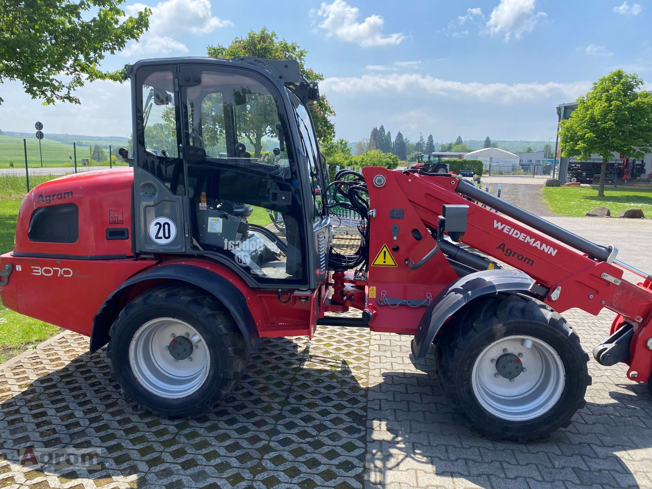 Weidemann 3070 CX60 LP T - Máy xúc lật mini gấp khúc: hình 2 Weidemann 3070 CX60 LP T - Máy xúc lật mini gấp khúc: hình 2