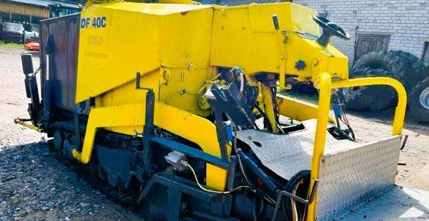 Demag DF 40C - Máy lát nhựa đường: hình 3 Demag DF 40C - Máy lát nhựa đường: hình 3