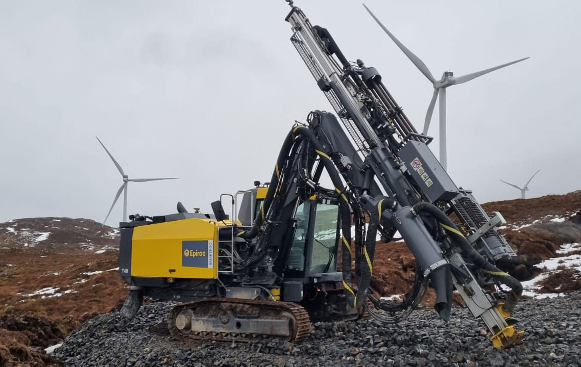 Atlas Copco (Epiroc) SmartROC T40MK2-11 - Giàn khoan: hình 3 Atlas Copco (Epiroc) SmartROC T40MK2-11 - Giàn khoan: hình 3