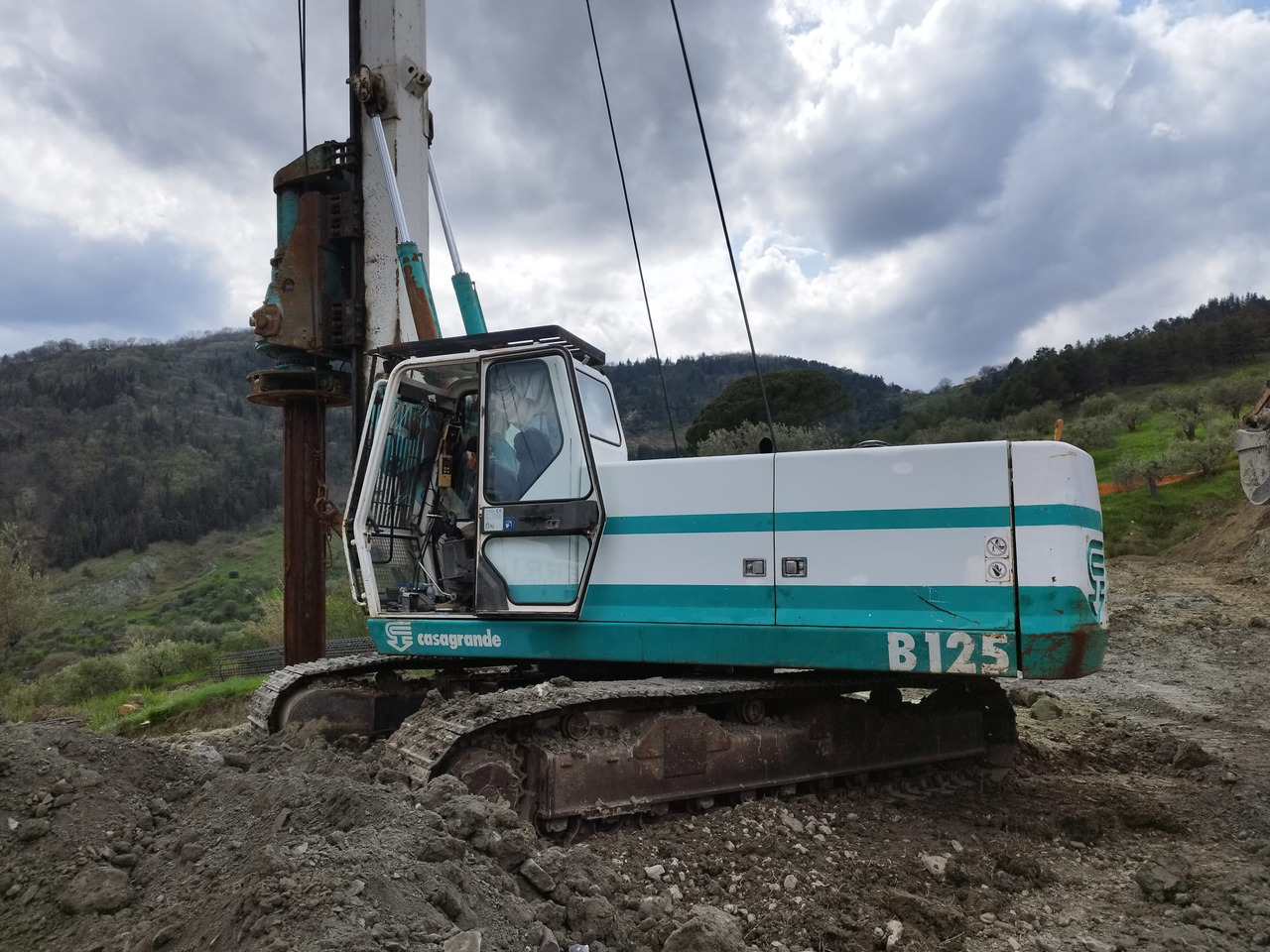 Casagrande B125 - Máy đóng cọc: hình 1 Casagrande B125 - Máy đóng cọc: hình 1