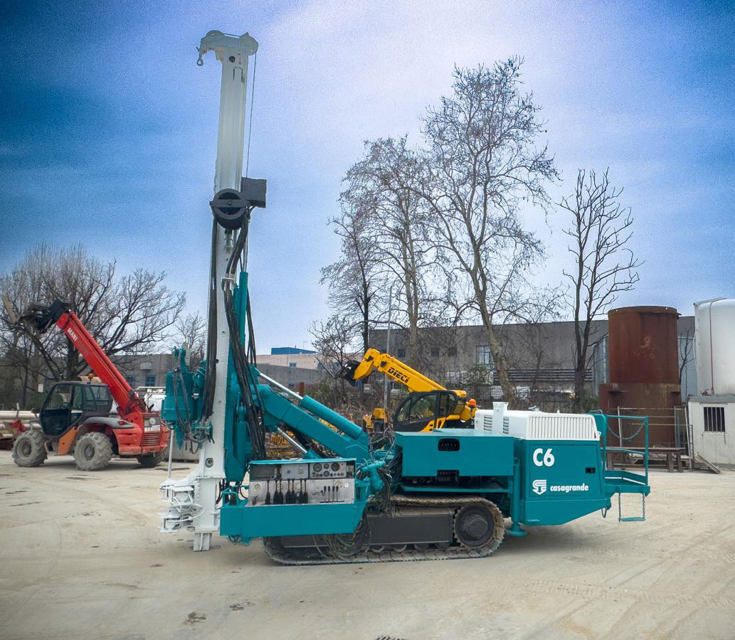Casagrande C6 - Máy đóng cọc: hình 4 Casagrande C6 - Máy đóng cọc: hình 4