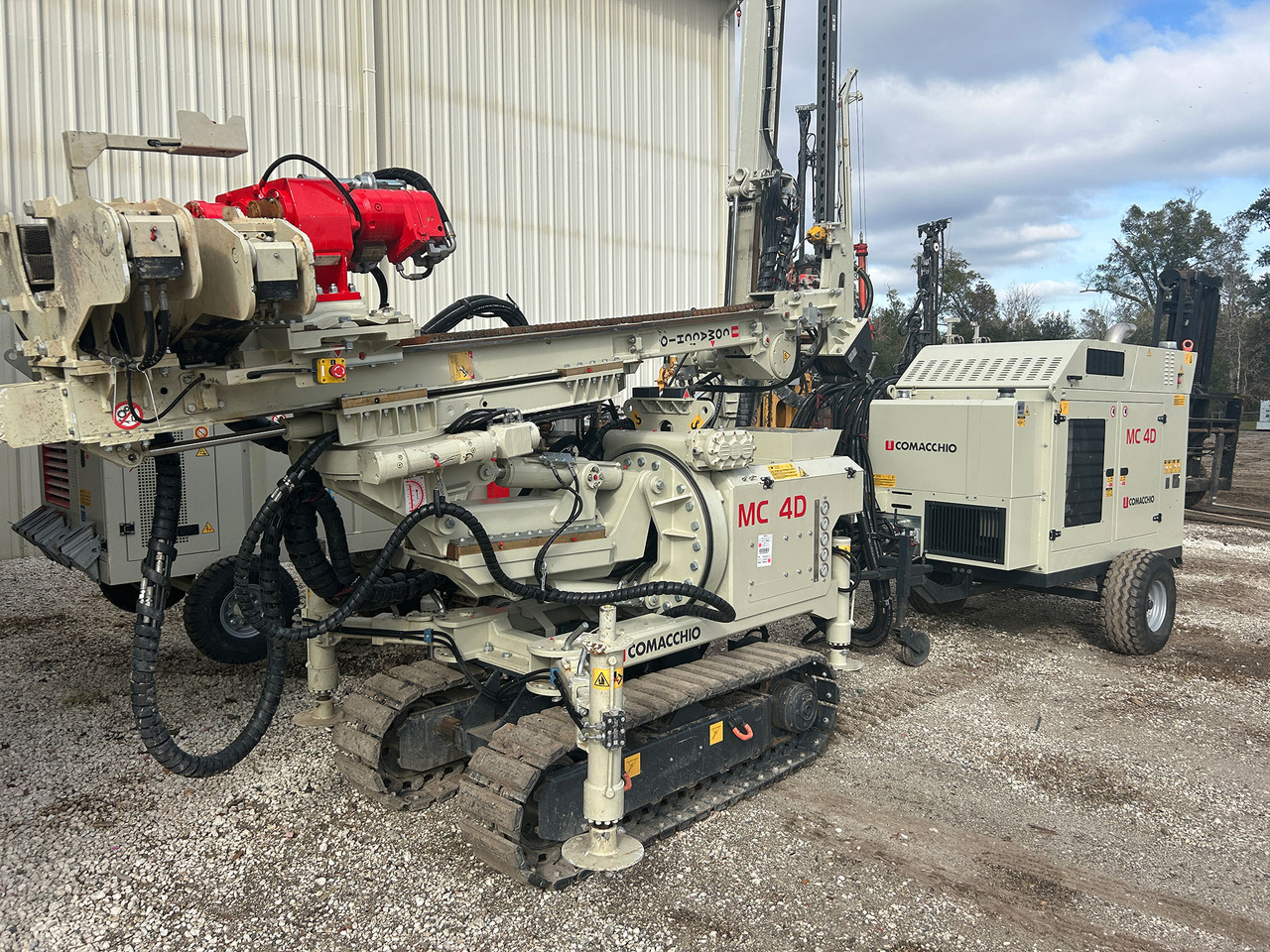 Comacchio MC4D - Máy đóng cọc: hình 2 Comacchio MC4D - Máy đóng cọc: hình 2