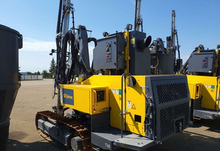 Epiroc FlexiROC T30 - Giàn khoan: hình 2 Epiroc FlexiROC T30 - Giàn khoan: hình 2