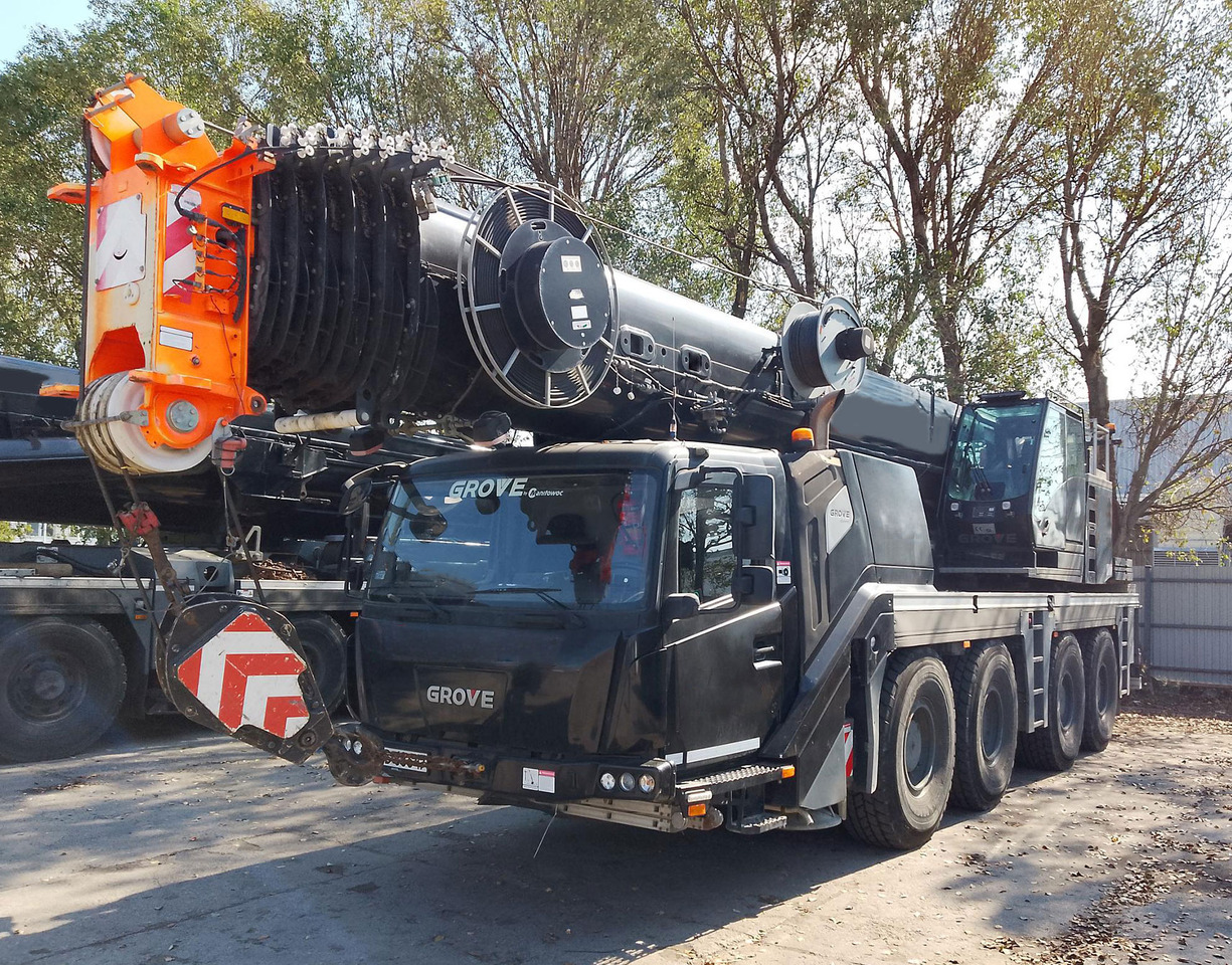 Grove GMK 4100L-1 - Cẩu bánh lốp: hình 3 Grove GMK 4100L-1 - Cẩu bánh lốp: hình 3