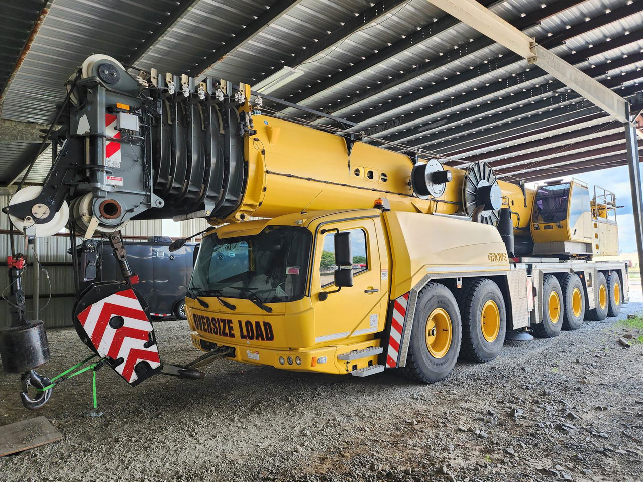 Grove GMK 6300L-1 - Cẩu bánh lốp: hình 1 Grove GMK 6300L-1 - Cẩu bánh lốp: hình 1