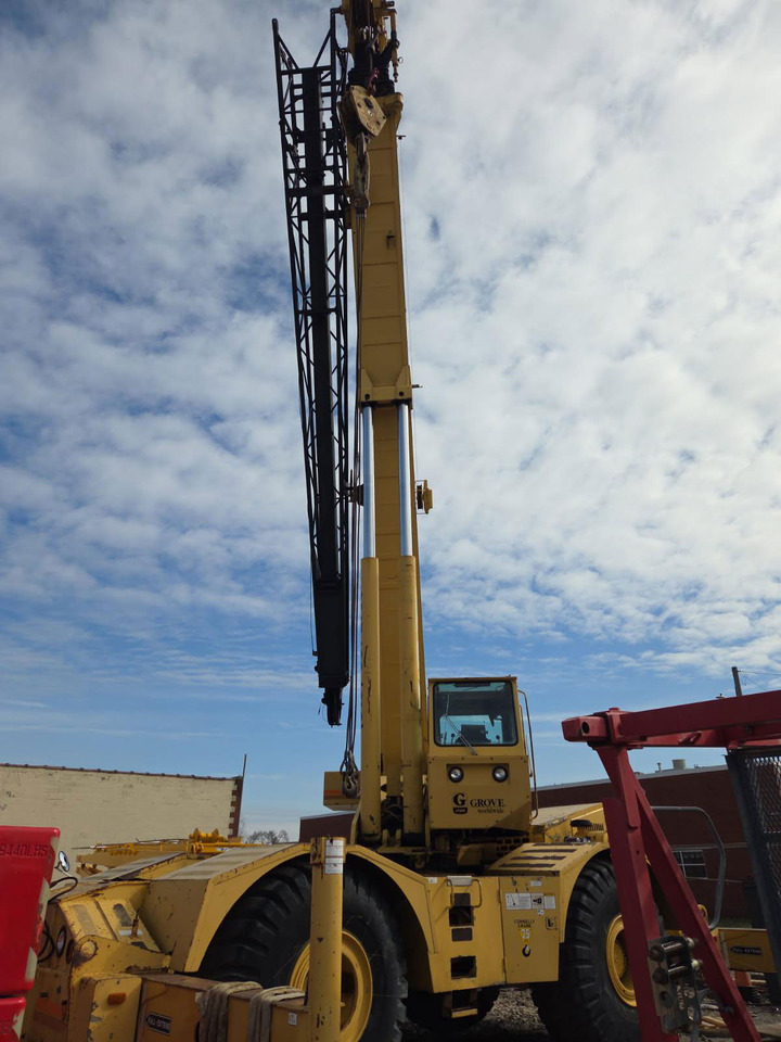 Grove RT750 - Cẩu bánh lốp: hình 4 Grove RT750 - Cẩu bánh lốp: hình 4