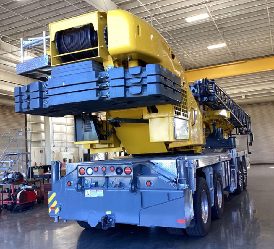 Grove TMS800-2 - Cẩu bánh lốp: hình 4 Grove TMS800-2 - Cẩu bánh lốp: hình 4