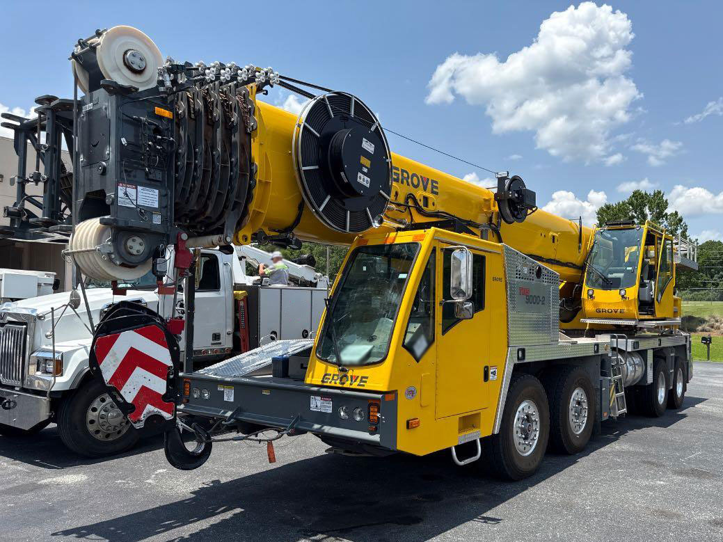 Grove TMS9000-2 - Cẩu bánh lốp: hình 1 Grove TMS9000-2 - Cẩu bánh lốp: hình 1