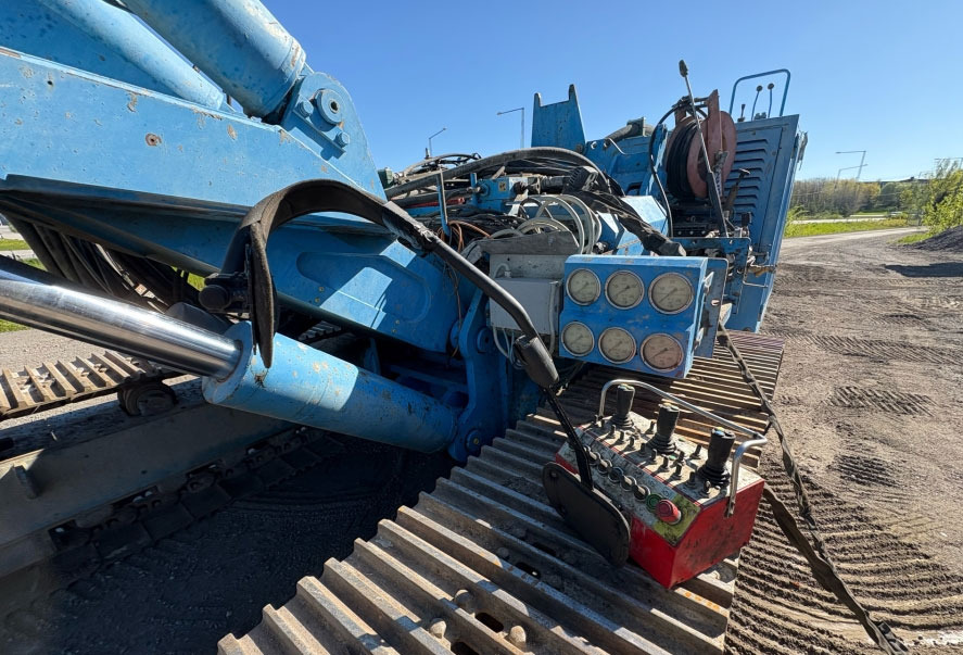 Klemm KR 807-7F - Máy đóng cọc: hình 5 Klemm KR 807-7F - Máy đóng cọc: hình 5