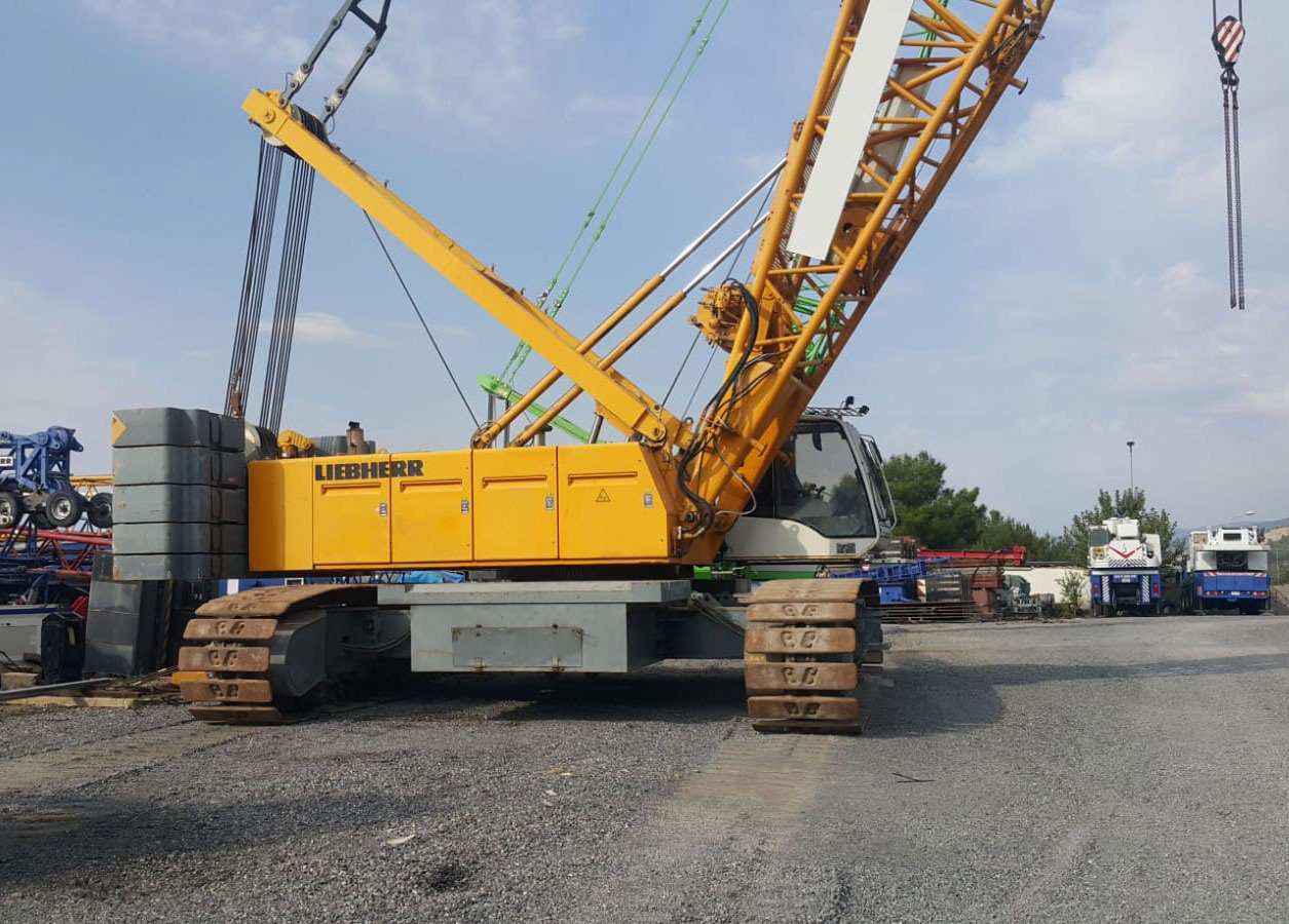 Liebherr LR1160 - Cần cẩu bánh xích: hình 3 Liebherr LR1160 - Cần cẩu bánh xích: hình 3