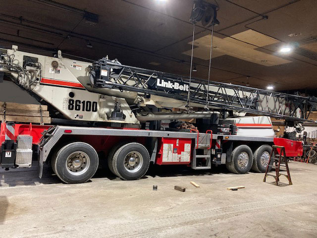 Link-Belt HTC 86100 - Cẩu bánh lốp: hình 1 Link-Belt HTC 86100 - Cẩu bánh lốp: hình 1