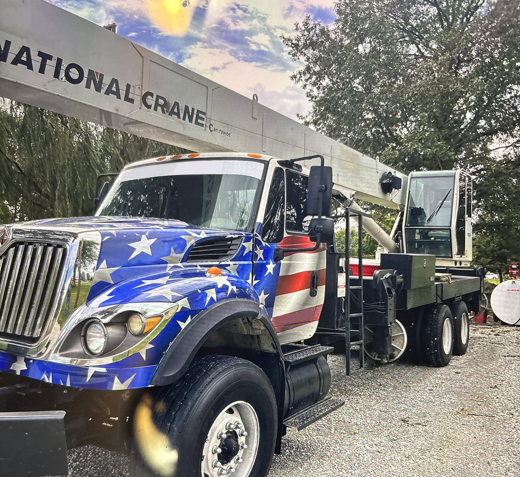 National 1400a - Cẩu bánh lốp: hình 3 National 1400a - Cẩu bánh lốp: hình 3