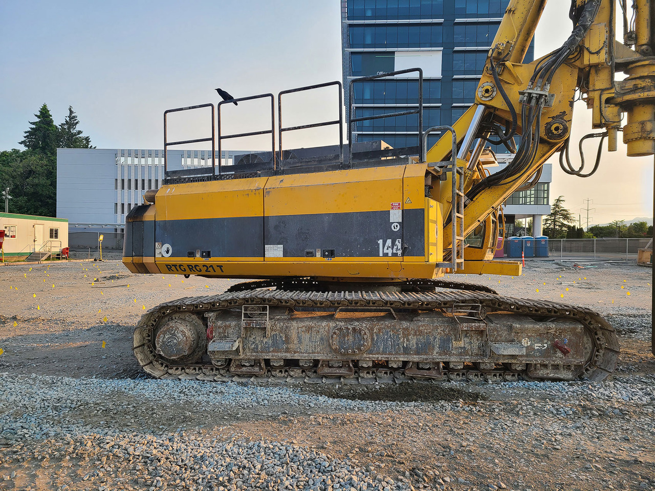 RTG RG21T - Máy đóng cọc: hình 3 RTG RG21T - Máy đóng cọc: hình 3