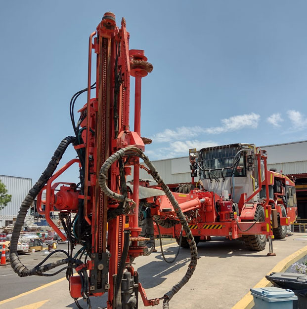 Sandvik DS411 - Máy móc đào mỏ: hình 2 Sandvik DS411 - Máy móc đào mỏ: hình 2