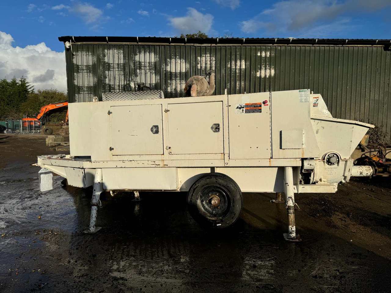 Schwing WP 1250 X - Máy bơm bê tông tĩnh: hình 1 Schwing WP 1250 X - Máy bơm bê tông tĩnh: hình 1