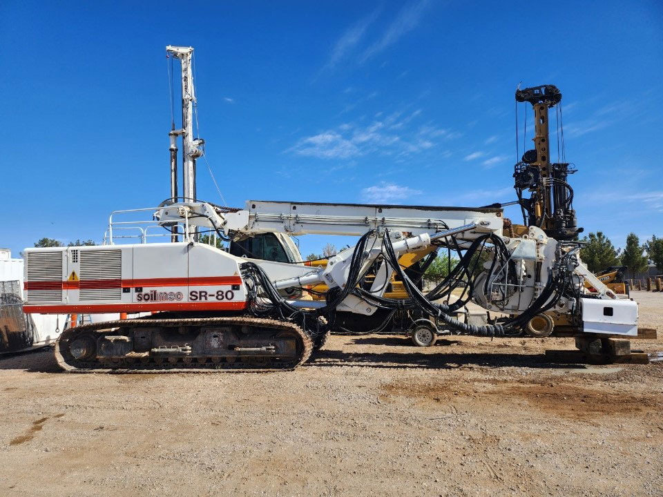Soilmec SR-80 - Máy đóng cọc: hình 1 Soilmec SR-80 - Máy đóng cọc: hình 1