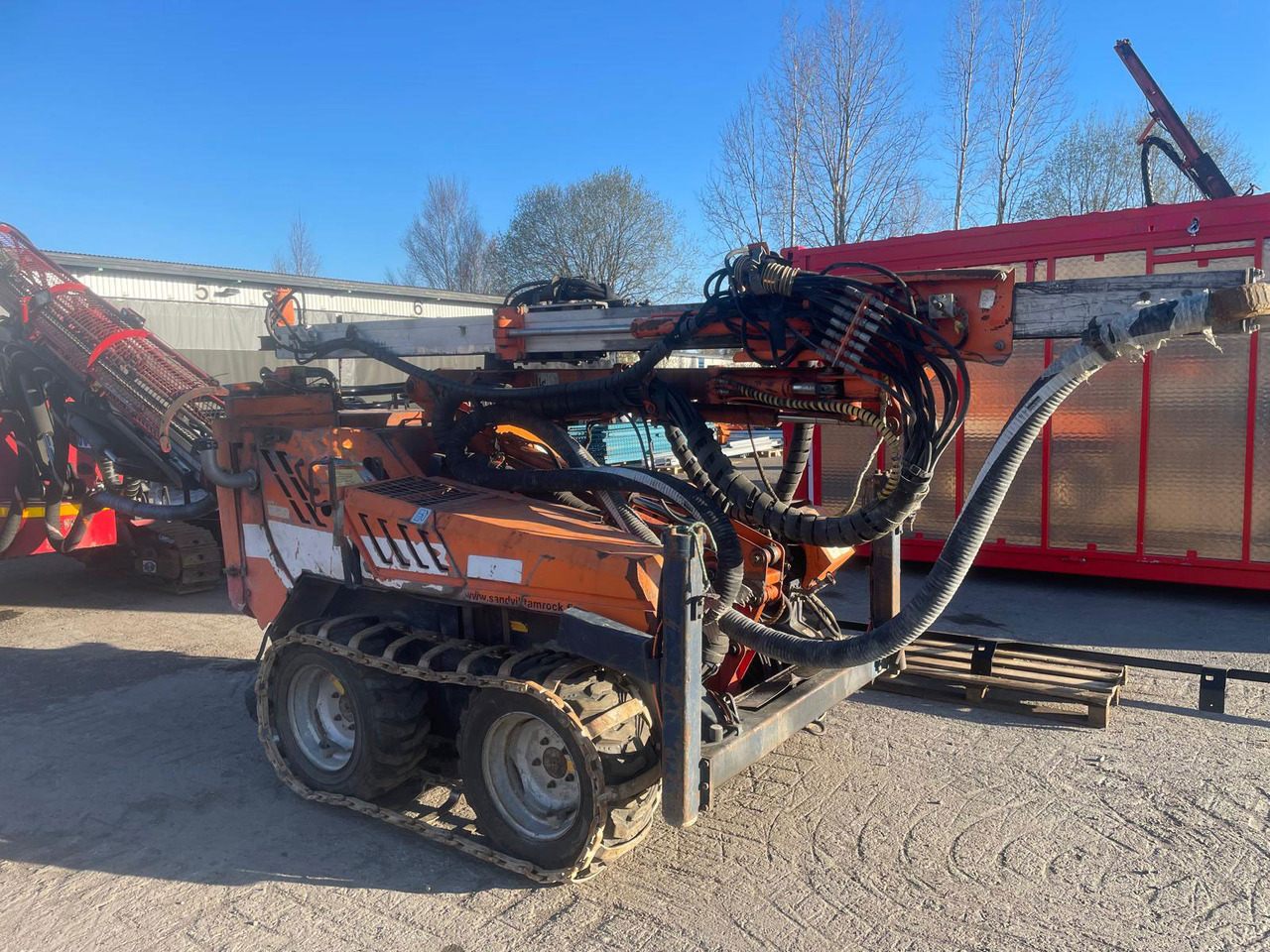 Tamrock Commando 120R - Giàn khoan: hình 3 Tamrock Commando 120R - Giàn khoan: hình 3