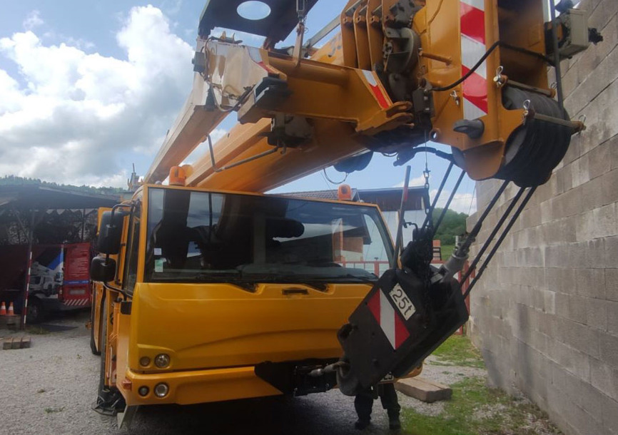 Terex AC 35L - Cẩu bánh lốp: hình 3 Terex AC 35L - Cẩu bánh lốp: hình 3