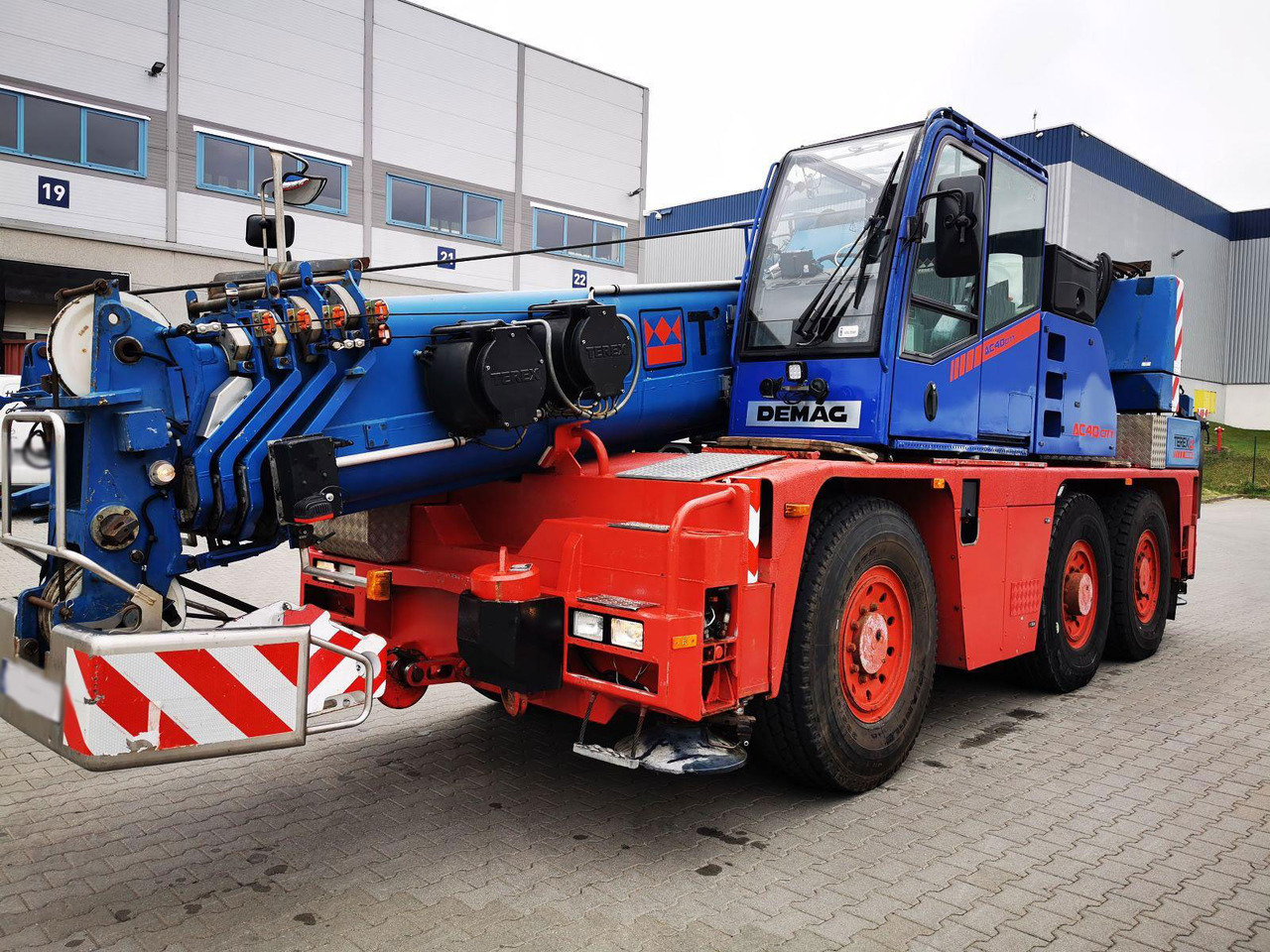 Terex Demag AC 40 City - Cẩu bánh lốp: hình 1 Terex Demag AC 40 City - Cẩu bánh lốp: hình 1