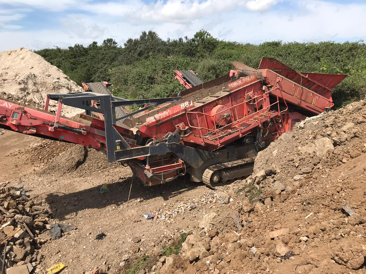 Terex Finlay 883 - Máy sàng: hình 1 Terex Finlay 883 - Máy sàng: hình 1