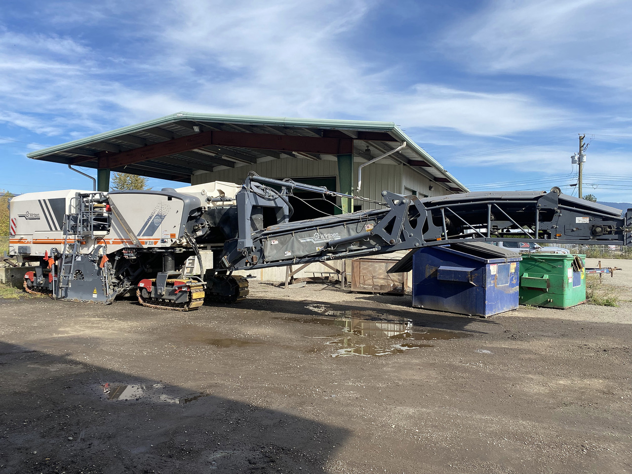 Wirtgen W 220 - Máy bào lạnh: hình 1 Wirtgen W 220 - Máy bào lạnh: hình 1