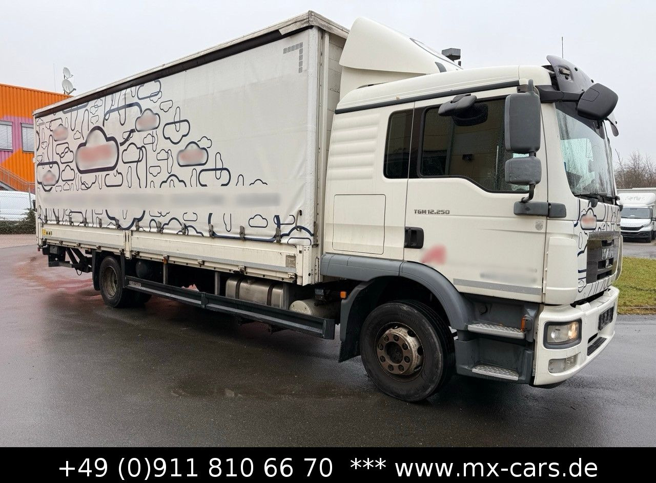 MAN TGM 12.250 Pritsche Plane LBW Schlafkabine Autom - Xe tải thùng mui bạt: hình 3 MAN TGM 12.250 Pritsche Plane LBW Schlafkabine Autom - Xe tải thùng mui bạt: hình 3