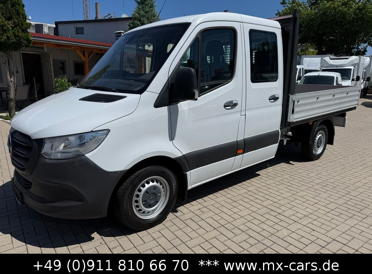 Mercedes-Benz Sprinter 214 CDi Doka Pritsche 6 Sitze No.314-18 - Xe tải nhỏ phẳng, Xe tải van: hình 1 Mercedes-Benz Sprinter 214 CDi Doka Pritsche 6 Sitze No.314-18 - Xe tải nhỏ phẳng, Xe tải van: hình 1