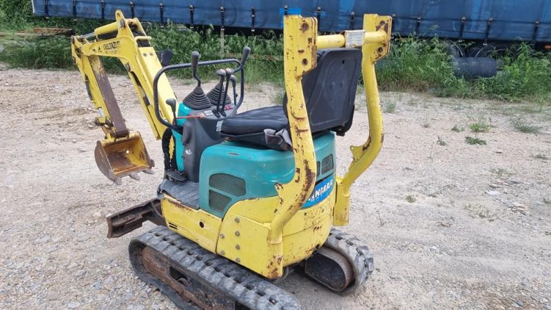 Yanmar SV08 - Máy xúc mini: hình 2 Yanmar SV08 - Máy xúc mini: hình 2