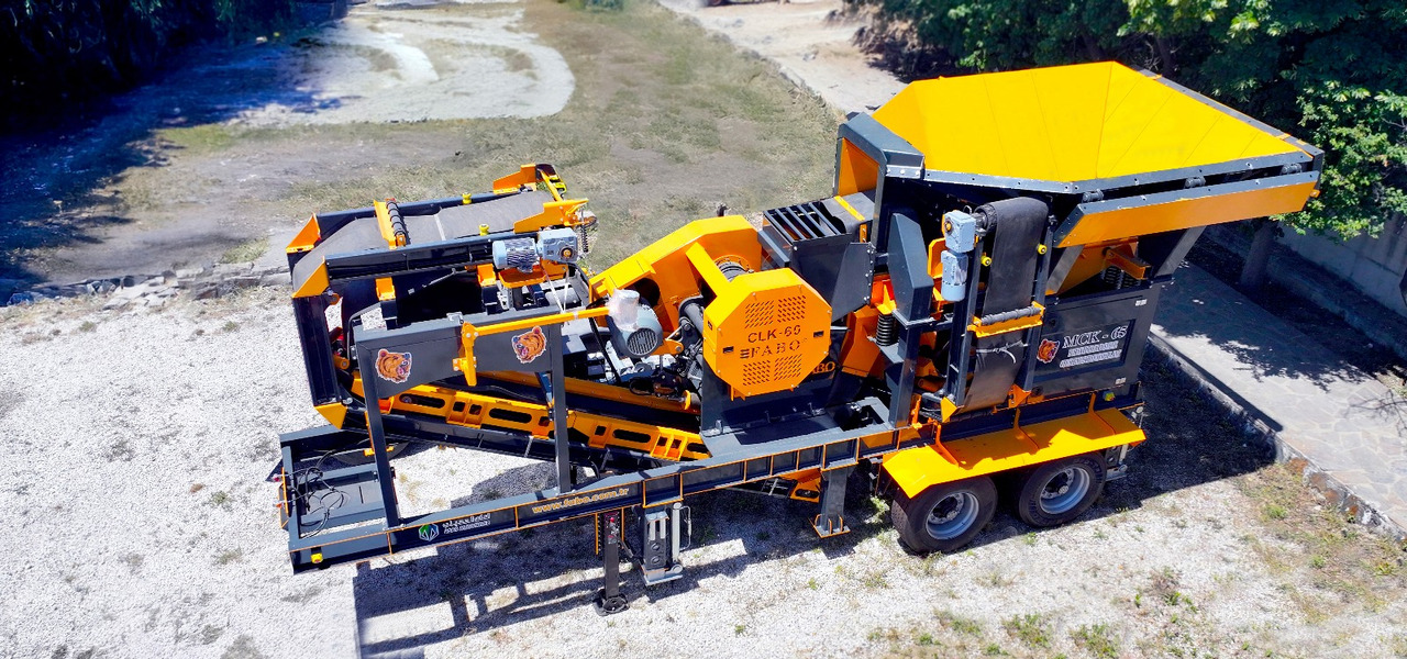 FABO Mobile crusher - Máy nghiền di động: hình 1 FABO Mobile crusher - Máy nghiền di động: hình 1