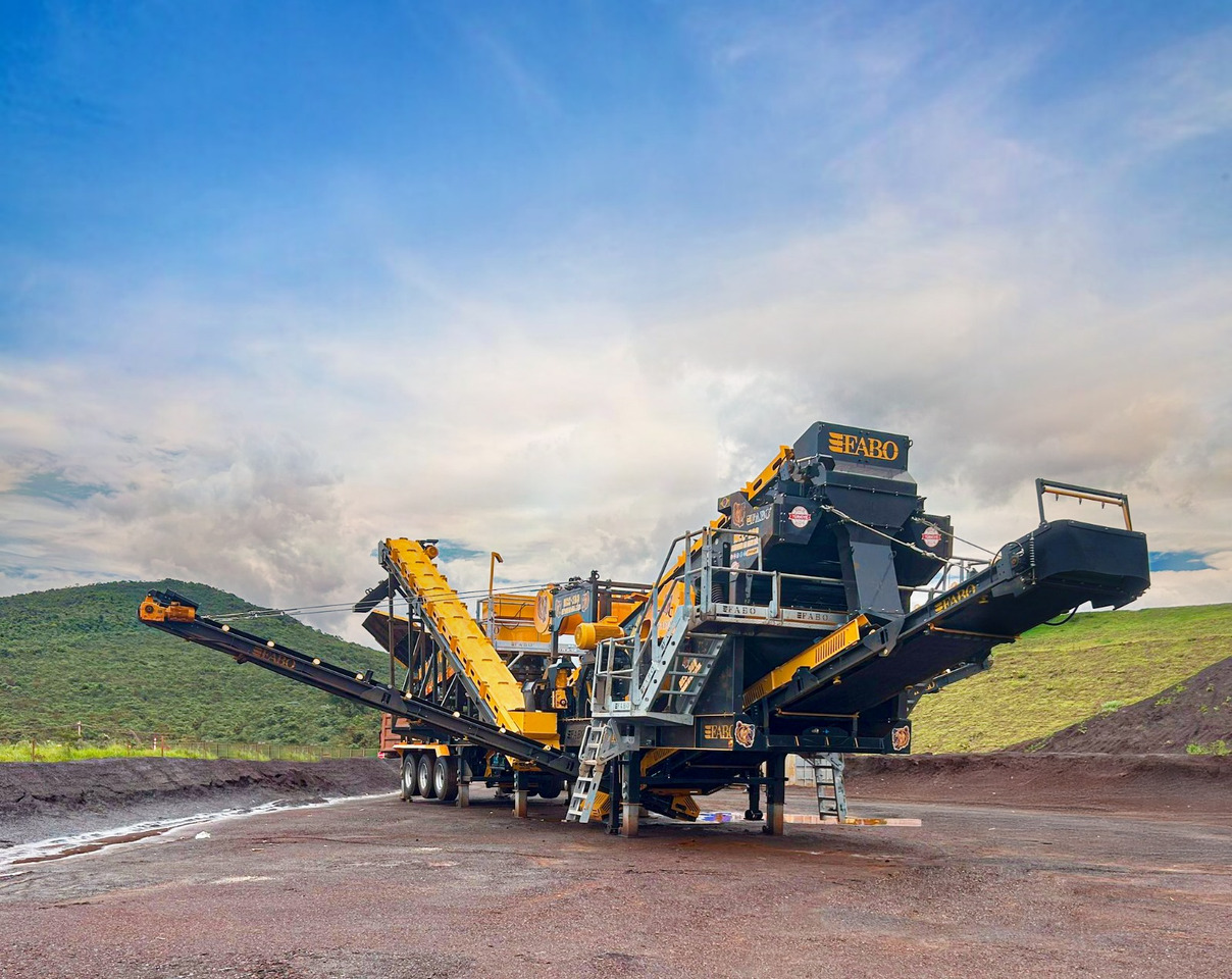 FABO Mobile crusher - Máy nghiền di động: hình 4 FABO Mobile crusher - Máy nghiền di động: hình 4