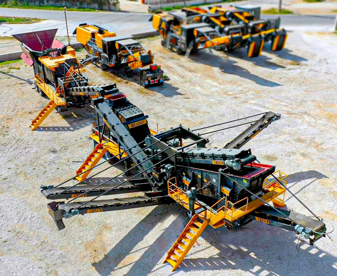 FABO Mobile crusher - Máy nghiền di động: hình 2 FABO Mobile crusher - Máy nghiền di động: hình 2