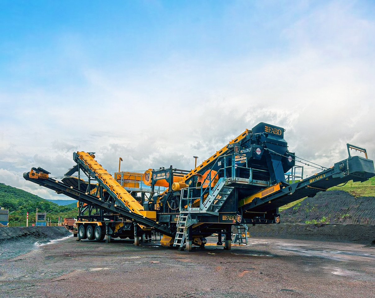 FABO Mobile crusher - Máy nghiền di động: hình 5 FABO Mobile crusher - Máy nghiền di động: hình 5