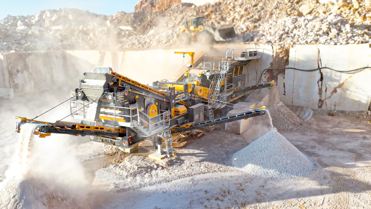 FABO Mobile crusher - Máy nghiền di động: hình 1 FABO Mobile crusher - Máy nghiền di động: hình 1