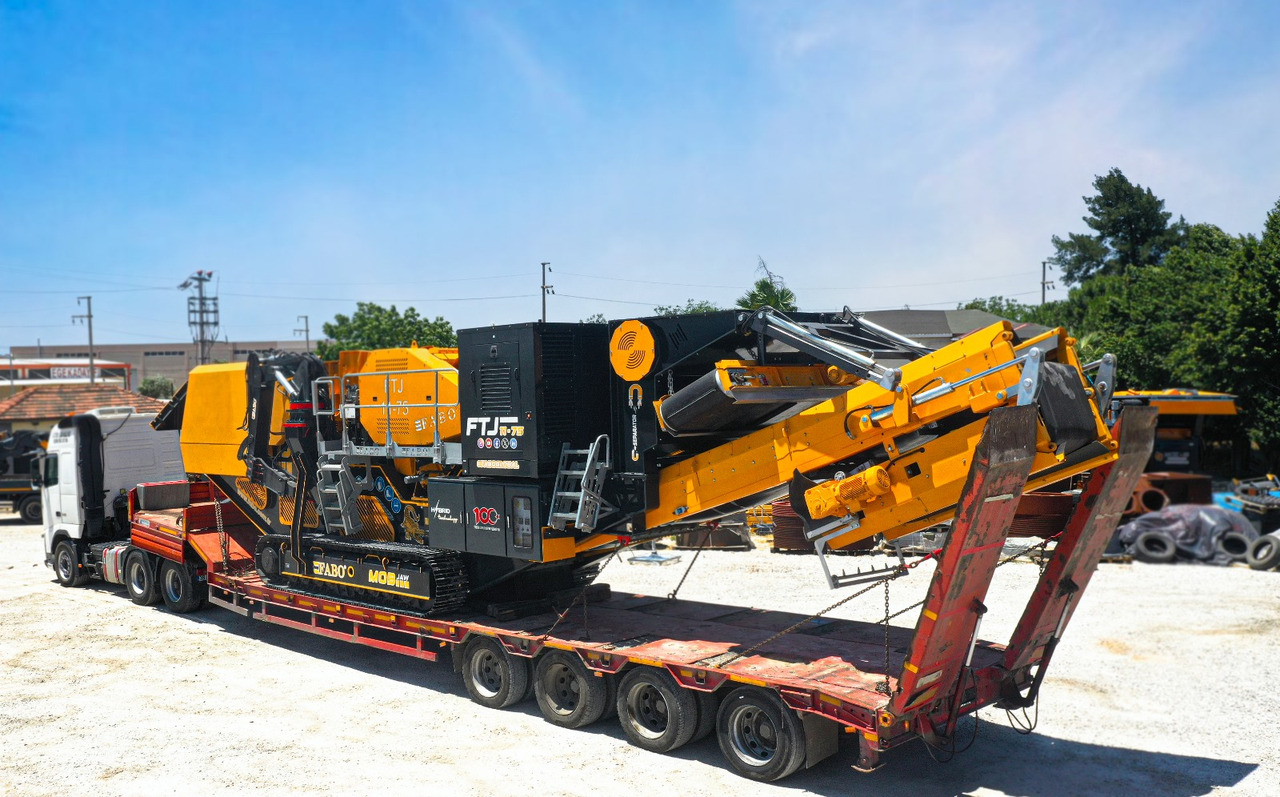 FABO Mobile crusher - Máy nghiền di động: hình 5 FABO Mobile crusher - Máy nghiền di động: hình 5