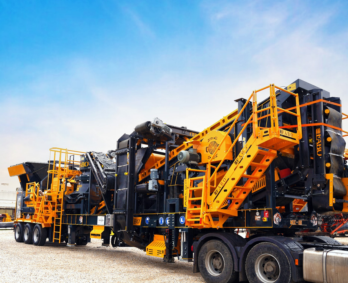 FABO Mobile crusher - Máy nghiền di động: hình 1 FABO Mobile crusher - Máy nghiền di động: hình 1