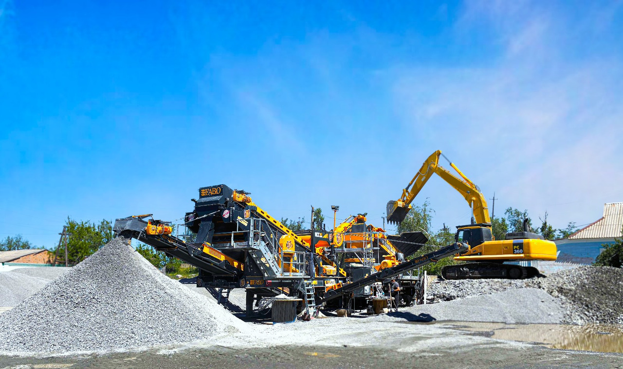FABO Mobile crusher - Máy nghiền di động: hình 1 FABO Mobile crusher - Máy nghiền di động: hình 1