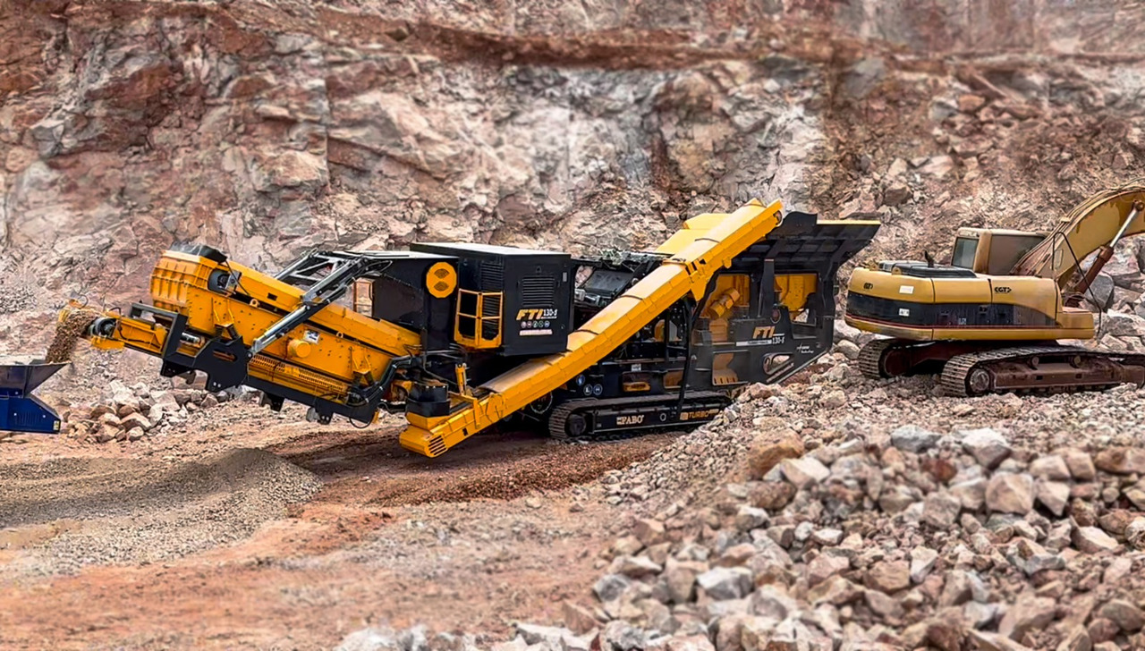 FABO Mobile crusher - Máy nghiền di động: hình 2 FABO Mobile crusher - Máy nghiền di động: hình 2