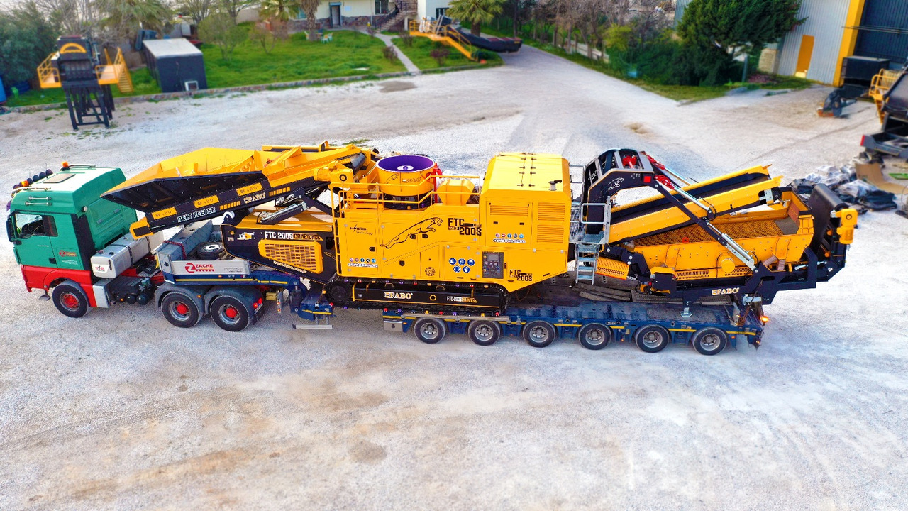 FABO Mobile crusher - Máy nghiền di động: hình 3 FABO Mobile crusher - Máy nghiền di động: hình 3