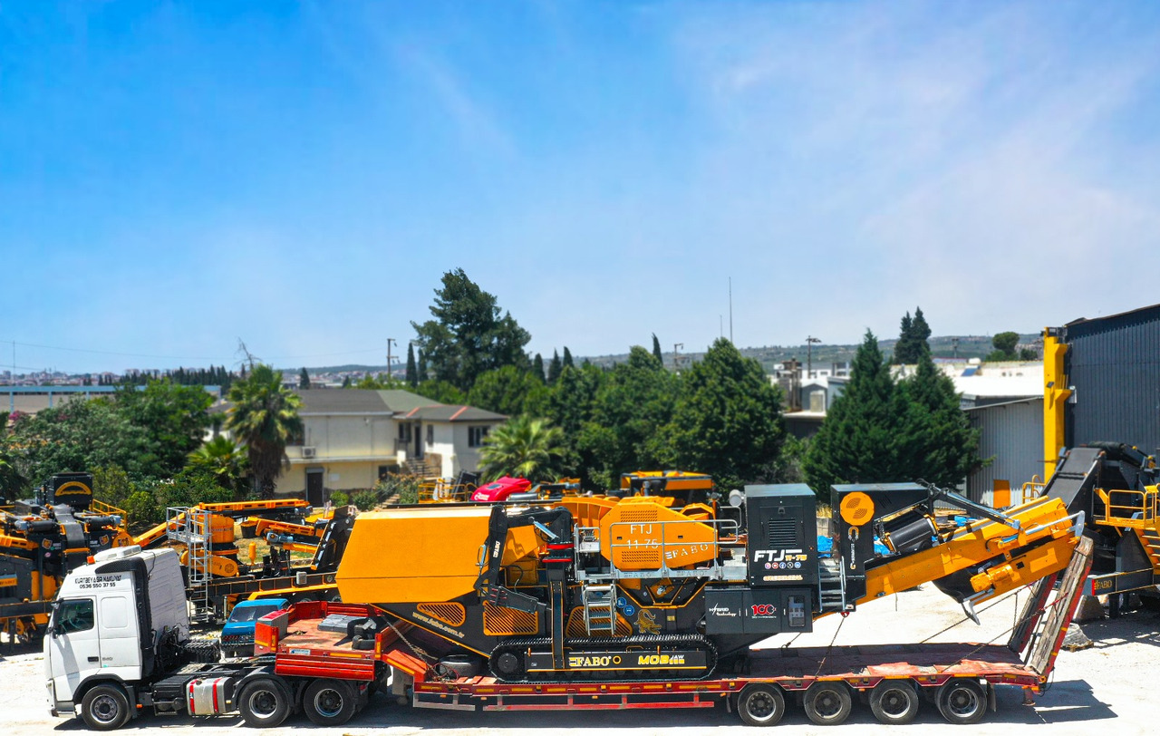FABO Mobile crusher - Máy nghiền di động: hình 3 FABO Mobile crusher - Máy nghiền di động: hình 3