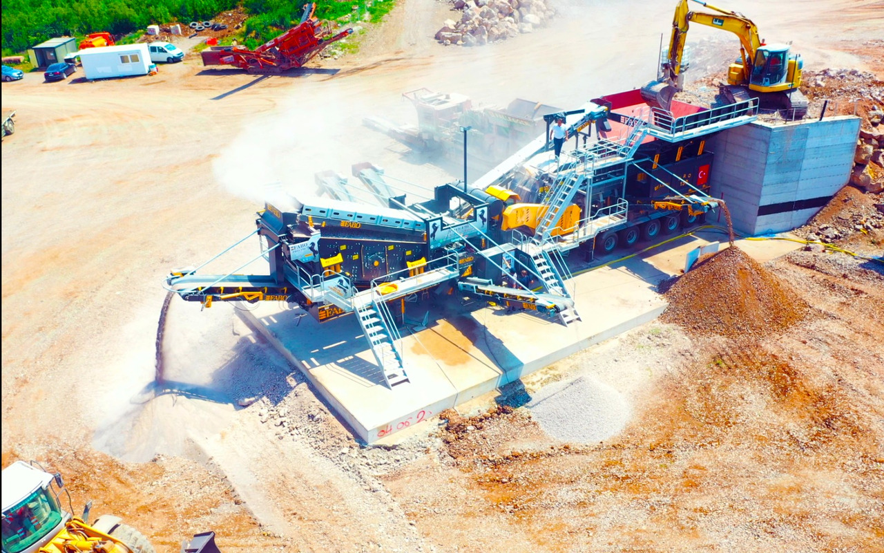 FABO Mobile crusher - Máy nghiền di động: hình 2 FABO Mobile crusher - Máy nghiền di động: hình 2