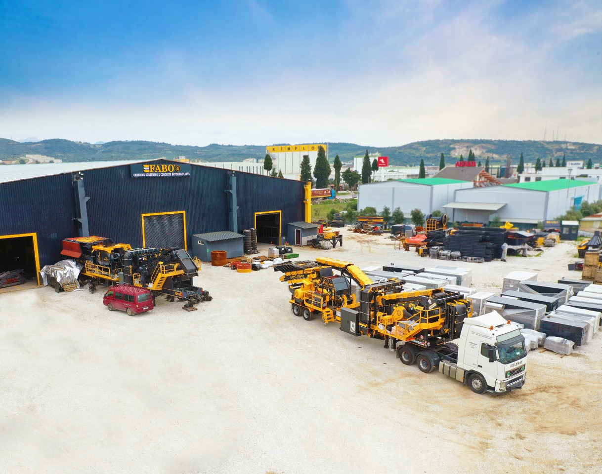 Máy nghiền di động mới FABO Mobile crusher: hình 7
