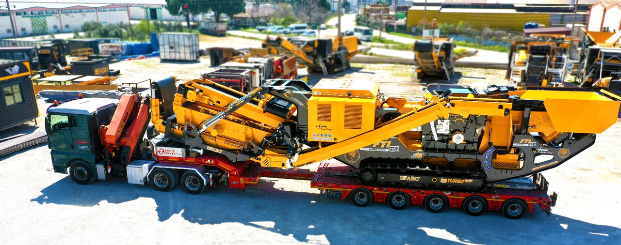 FABO Mobile crusher - Máy nghiền di động: hình 5 FABO Mobile crusher - Máy nghiền di động: hình 5