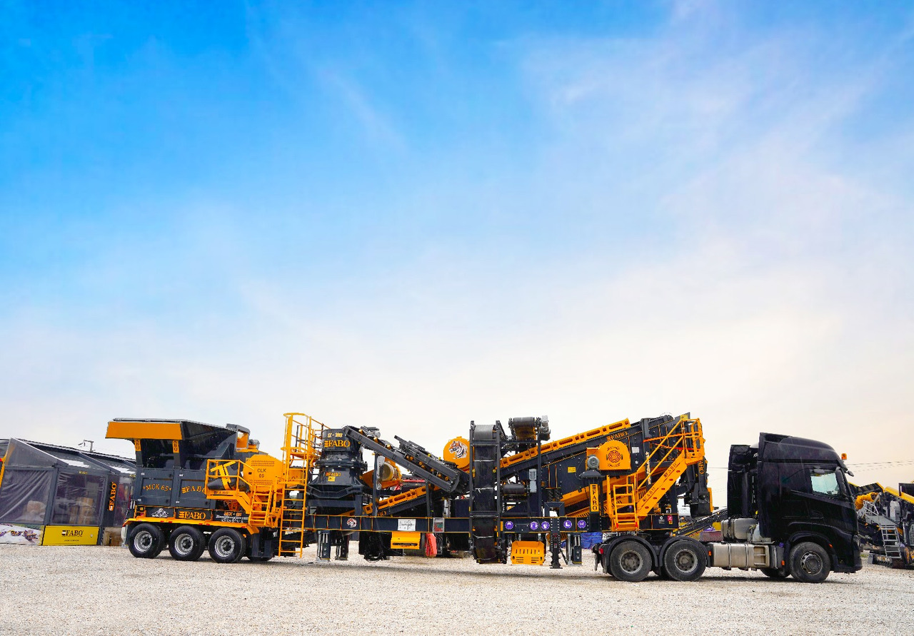 FABO Mobile crusher - Máy nghiền di động: hình 2 FABO Mobile crusher - Máy nghiền di động: hình 2