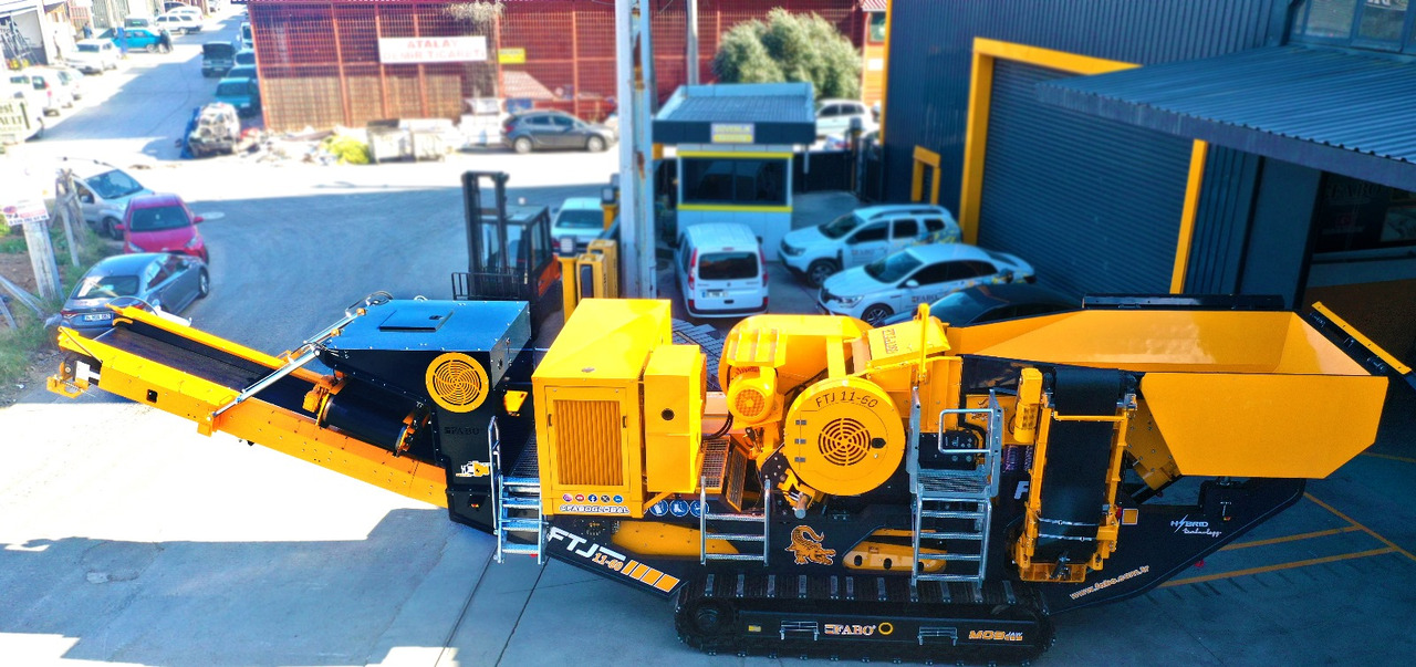 Máy nghiền di động mới FABO Mobile crusher: hình 1