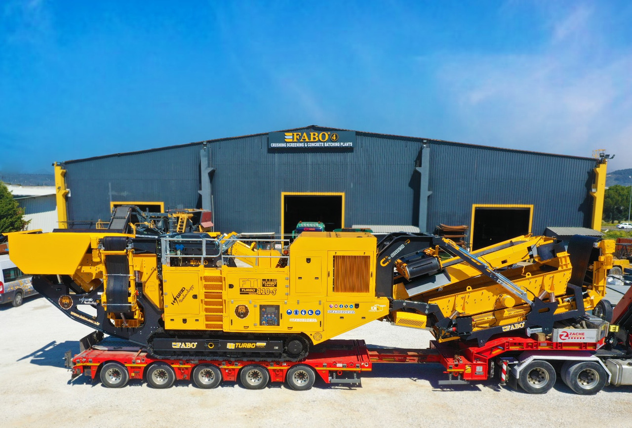 FABO Mobile crusher - Máy nghiền di động: hình 1 FABO Mobile crusher - Máy nghiền di động: hình 1