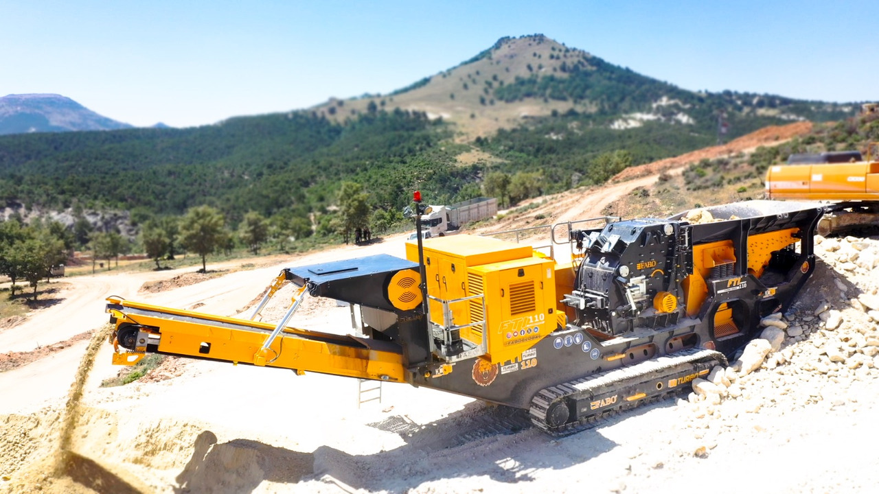 FABO Mobile crusher - Máy nghiền di động: hình 2 FABO Mobile crusher - Máy nghiền di động: hình 2